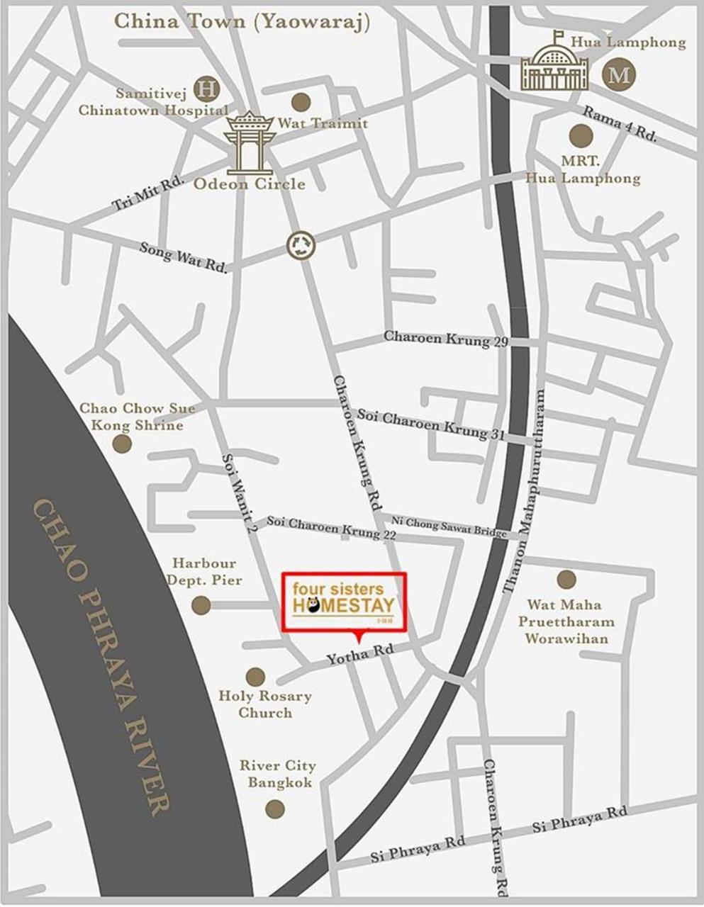 Four Sisters Homestay Bangkok Exteriér fotografie